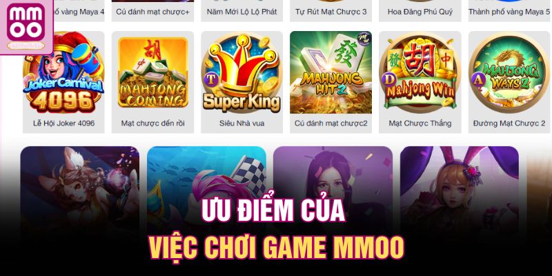 Chơi Game MMOO | Nơi Hội Tụ Các Siêu Phẩm Hot Nhất 2025 1 Ưu điểm của việc chơi game MMOO